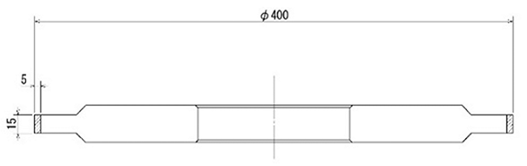 無気孔ビトリホイール寸法